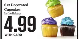 Mariano's 6 ct Decorated Cupcakes offer