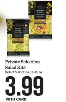 Mariano's Private Selection Salad Kits offer