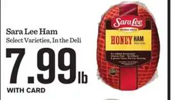 Mariano's Sara Lee Ham offer