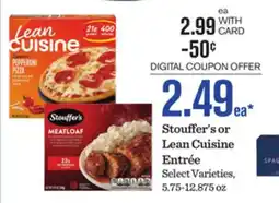 Mariano's Stouffer's or Lean Cuisine Entrée offer