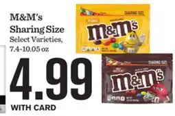 Mariano's M&M's Sharing Size offer