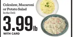 Mariano's Coleslaw, Macaroni or Potato Salad offer