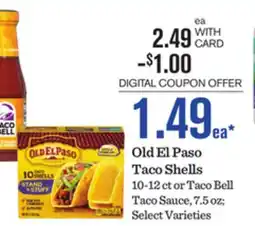 Mariano's Old El Paso Taco Shells offer