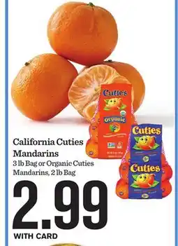 Mariano's California Cuties Mandarins offer