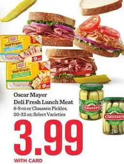 Mariano's Oscar Mayer Deli Fresh Lunch Meat offer