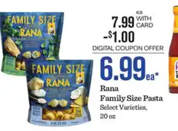 Mariano's Rana Family Size Pasta offer