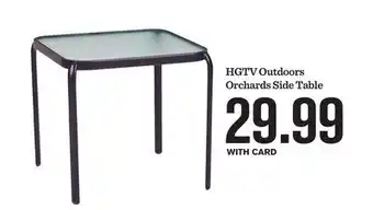 Mariano's HGTV Outdoors Orchards Side Table offer