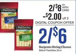 Mariano's Sargento String Cheese offer