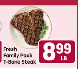 Tony’s Fresh Market Fresh Family Pack T-Bone Steak offer