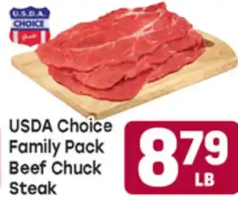 Tony’s Fresh Market USDA Choice Family Pack Beef Chuck Steak offer