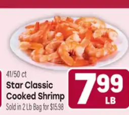 Tony’s Fresh Market Star Classic Cooked Shrimp offer