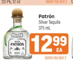 Tony’s Fresh Market Patrón Silver Tequila offer