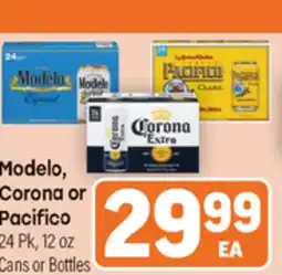 Tony’s Fresh Market Modelo, Corona or Pacifico offer