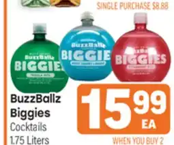 Tony’s Fresh Market BuzzBallz Biggies Cocktails offer