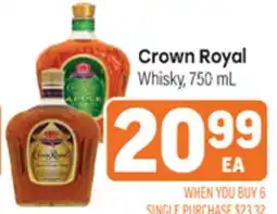 Tony’s Fresh Market Crown Royal Whisky offer