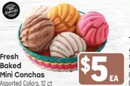 Tony’s Fresh Market Fresh Baked Mini Conchas offer