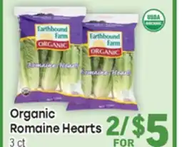 Tony’s Fresh Market Organic Romaine Hearts offer