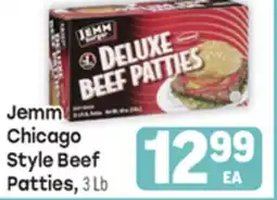 Tony’s Fresh Market Jemm Chicago Style Beef Patties offer