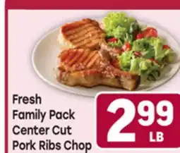 Tony’s Fresh Market Fresh Family Pack Center Cut Pork Ribs Chop offer