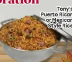 Tony’s Fresh Market Tony's Puerto Rican or Mexican Style Rice offer