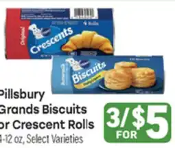 Tony’s Fresh Market Pillsbury Grands Biscuits or Crescent Rolls offer