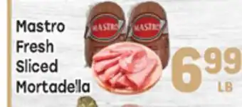 Tony’s Fresh Market Mastro Fresh Sliced Mortadella offer