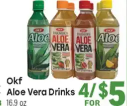 Tony’s Fresh Market Okf Aloe Vera Drinks offer