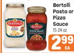 Tony’s Fresh Market Bertolli Pasta or Pizza Sauce offer