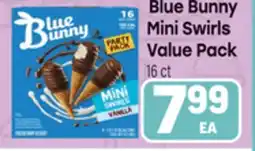 Tony’s Fresh Market Blue Bunny Mini Swirls Value Pack offer