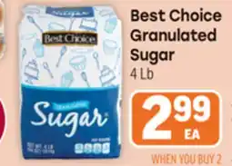 Tony’s Fresh Market Best Choice Granulated Sugar offer