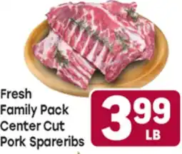 Tony’s Fresh Market Fresh Family Pack Center Cut Pork Spareribs offer