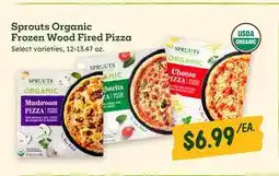 Sprouts Farmers Market Sprouts Organic Frozen Wood Fired Pizza offer
