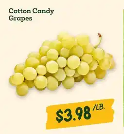 Sprouts Farmers Market Cotton Candy Grapes offer