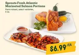 Sprouts Farmers Market Sprouts Fresh Atlantic Marinated Salmon Portions offer