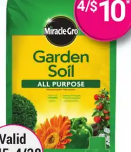 Ace Hardware Miracle-Gro All Purpose Garden Soil, 0.75 Cu. Ft offer