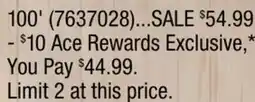 Ace Hardware Ace 100' Premium Garden Hose offer