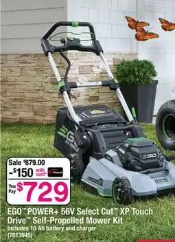 Ace Hardware EGO POWER+ 56V Select Cut XP Touch Drive Self-Propelled Mower Kit offer