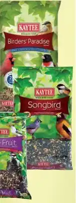 Ace Hardware 8 Lb. Birders' Paradise 7 Lb. Songbird Blend , or 5 Lb. Nut & Fruit Blend Wild Bird Food offer