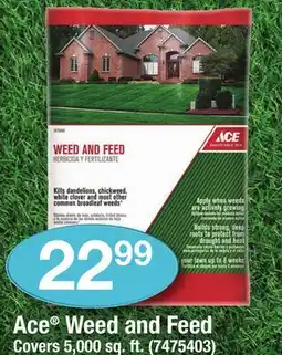 Ace Hardware Ace Weed and Feed offer