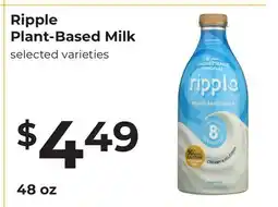 Lifethyme Ripple Plant-Based Milk offer