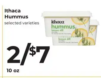 Lifethyme Ithaca Hummus offer
