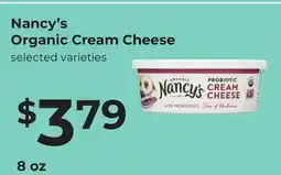 Lifethyme Nancy's Organic Cream Cheese offer