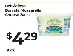 Lifethyme BelGioioso Burrata Mozzarella Cheese Balls offer