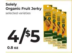 Lifethyme Solely Organic Fruit Jerky offer