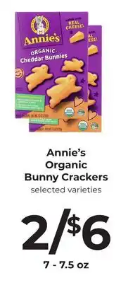 Lifethyme Annie's Organic Bunny Crackers offer