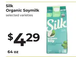 Lifethyme Silk Organic Soymilk offer