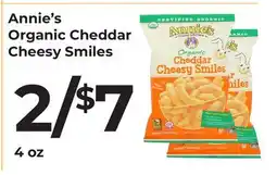 Lifethyme Annie's Organic Cheddar Cheesy Smiles offer
