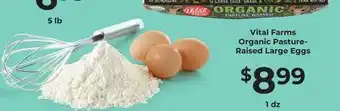 Lifethyme Vital Farms Organic Pasture-Raised Large Eggs offer