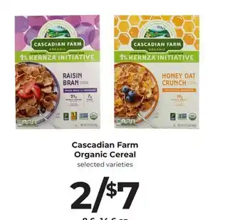 Lifethyme Cascadian Farm Organic Cereal offer