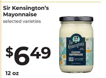 Lifethyme Sir Kensington's Mayonnaise offer
